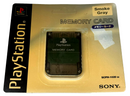 Sealed Genuine Sony Playstation 1 Memory Card 1MB Smoke Gray PS1 Official0