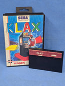 KLAX Sega Master System *No Manual*