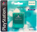 Sealed Genuine Sony Playstation 1 Memory Card 1MB Emerald PS1 Official0