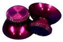 Pair of Purple PS5 3D Rocker Metal Aluminum Caps for Dual Sense Controller0