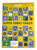 Boxed Super Mario Maker Nintendo Wii U PAL with Hardcover Artbook3