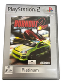 Burnout 2 Point of Impact PS2 (Platinum) PAL *Complete* PlayStation0