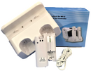 3 in 1 Controller Charging Station Dock Set for Nintendo Wii U -White Battery0