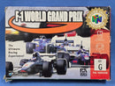 F-1 World Grand Prix Nintendo 64 N64 Boxed PAL *Complete*