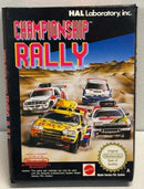 Championship Rally Nintendo NES Boxed PAL *No Manual*2