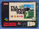 PGA European Tour Nintendo SNES Boxed PAL *Complete*1