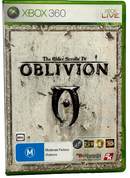 The Elder Scrolls IV Oblivion  XBOX 360 PAL XBOX360 *Map No Manual*0