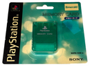Sealed Genuine Sony Playstation 1 Memory Card 1MB Green PS1 Official Emerald
