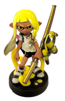 Splatoon Collection Inkling Girl (Yellow) Nintendo Amiibo Loose (Preowned) - Games We Played