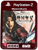Samurai Warriors Hori Magic Gate PS2 Memory Card PlayStation 2 - Yakimura Sanada0