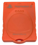 Tabbed Peach Magic Gate PS2 Memory Card PlayStation 2 8MB0