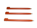 3 x Orange Touch Screen Stylus Nintendo DS Lite - Games We Played