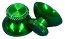 Pair of Green PS5 3D Rocker Metal Aluminum Caps for Dual Sense Controller0