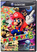Mario Party 6 + Microphone Nintendo Gamecube NTSC *Complete*1