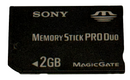 Sony 2GB PSP Memory Stick Pro Duo Memory Card Camera Memory Genuine0