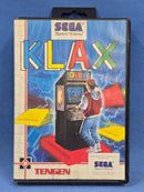 KLAX Sega Master System *No Manual*