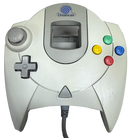 Genuine SEGA Dreamcast White/Grey Controller HKT-770 - Blue