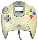 Genuine SEGA Dreamcast White/Grey Controller HKT-770 - Blue