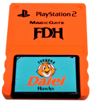 Fukuoka Daiei Hawks Magic Gate Sony PS2 Memory Card PlayStation 2 8MB