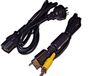 Playstation 3 Fatboy AV Cables and Power Cord Lead *Brand New Aftermarket* - Games We Played