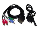 1080p HD TV Xbox Original Component AV Cable Cord and Power Cord New Classic - Games We Played