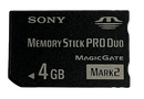 Sony 4GB Sony PSP Memory Stick Pro Duo Mark 2 Memory Card Camera Cybershot (Pre-Owned) - Games We Played