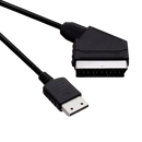 Sega Dreamcast AV Cables Scart TV Replacement New Aftermarket 1.8 Metre - Games We Played