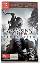 Assassin's Creed III Remastered Nintendo Switch Game