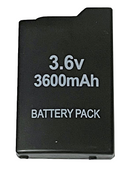 New Rechargeable Battery for PSP 1000 and 1002 Sony PlayStation Portable 3600mAh - Games We Played