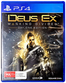 Deus Ex Mankind Divided Day 1 Edition Sony PS4