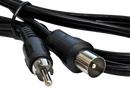 RF TV Aerial Cable For N64 NES SNES Sega Mega Drive And Master System - Games We Played