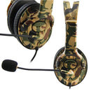 Gaming Headset for PS4, XBOX ONE and SWITCH - Camouflage Yellow - Games We Played